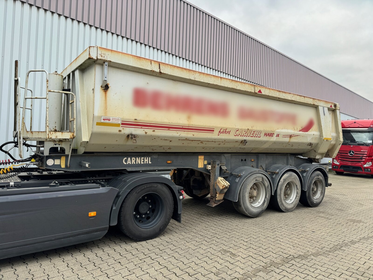 Carnehl CHKS/HH CHKS/HH, Stahlmulde ca. 26m³, 20x VORHANDEN, Liftachse - סמיטריילר עם מזהיר: תמונה 3 Carnehl CHKS/HH CHKS/HH, Stahlmulde ca. 26m³, 20x VORHANDEN, Liftachse - סמיטריילר עם מזהיר: תמונה 3