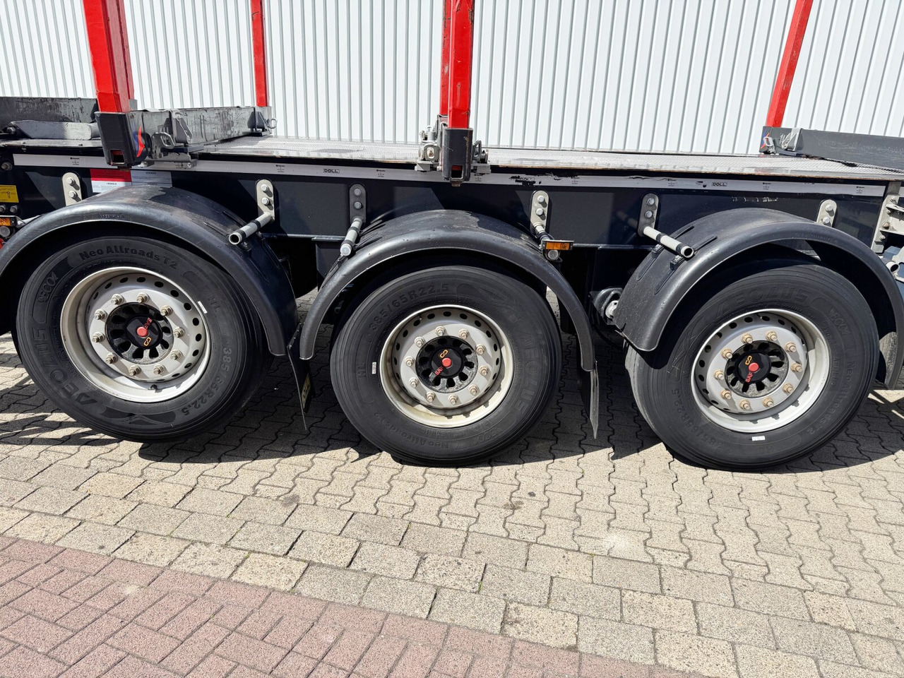 סמיטריילר עץ Doll LOGO H3L-14XL LOGO H3L-14XL, Liftachse, Nachlauflenkachse, teleskopierbar 9,4m-12,9: תמונה 6