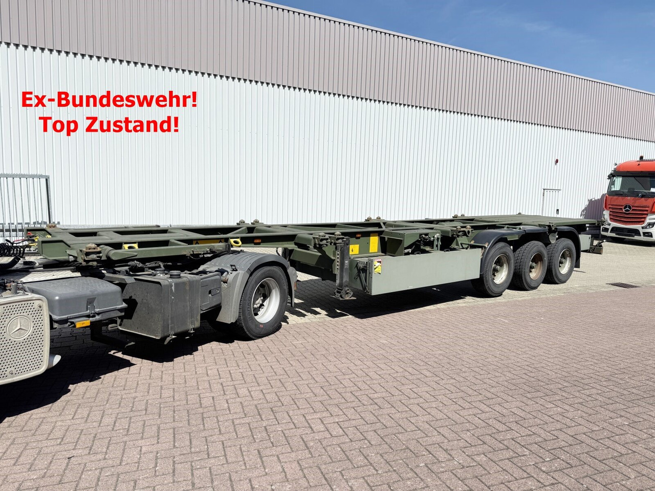 Doll U-74.0 3-Achs Containerchassis U-74.0 3-Achs Containerchassis, 2x20/20/30/40ft, Ex-! - סמיטריילר: תמונה 1 Doll U-74.0 3-Achs Containerchassis U-74.0 3-Achs Containerchassis, 2x20/20/30/40ft, Ex-! - סמיטריילר: תמונה 1