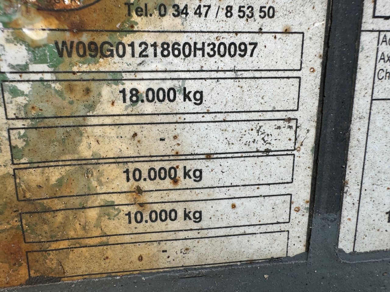 HKM A 18 ZB 3,4 A 18 ZB 3,4 Absetzanhänger - קרון נגרר מוביל מכולות/ החלפת גוף: תמונה 2 HKM A 18 ZB 3,4 A 18 ZB 3,4 Absetzanhänger - קרון נגרר מוביל מכולות/ החלפת גוף: תמונה 2