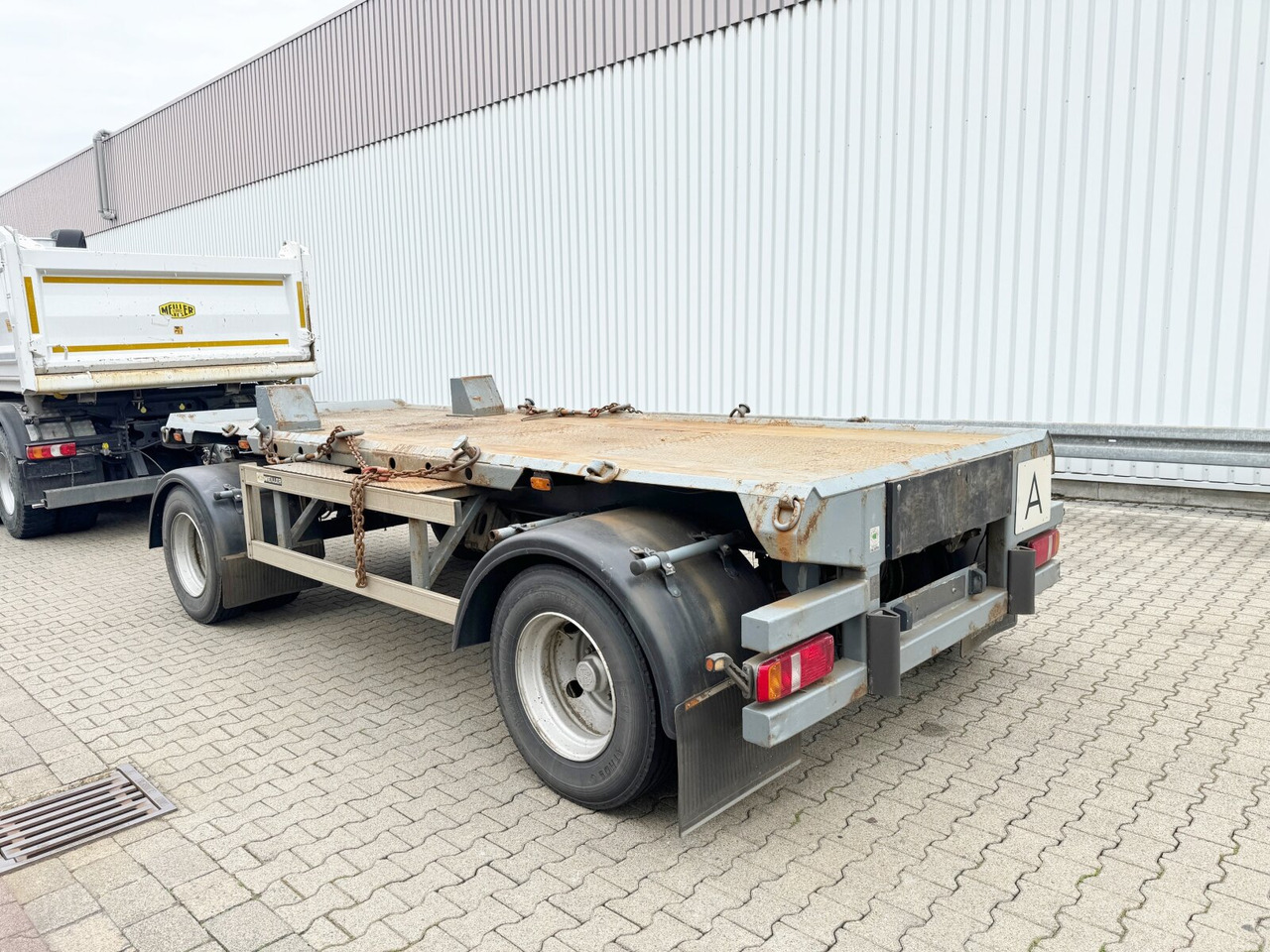 HKM A 18 ZB 3,4 A 18 ZB 3,4 Absetzanhänger - קרון נגרר מוביל מכולות/ החלפת גוף: תמונה 4 HKM A 18 ZB 3,4 A 18 ZB 3,4 Absetzanhänger - קרון נגרר מוביל מכולות/ החלפת גוף: תמונה 4