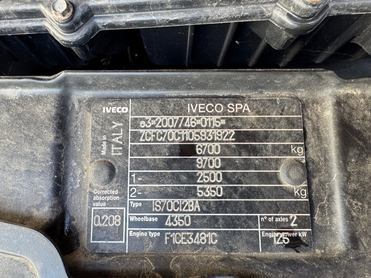 Iveco Daily 70C17 4x2 Doka Daily 70C17 4x2 Doka, EEV, City-Abroller - משאית הרמת וו: תמונה 3 Iveco Daily 70C17 4x2 Doka Daily 70C17 4x2 Doka, EEV, City-Abroller - משאית הרמת וו: תמונה 3