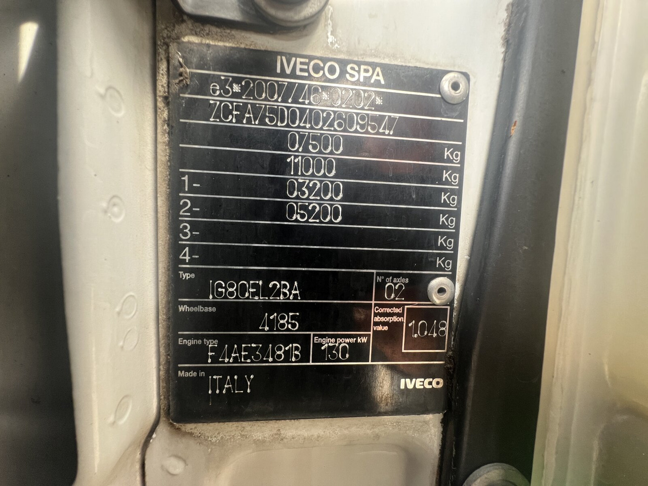 Iveco EuroCargo 75E18 4x2 EuroCargo 75E18 4x2, EEV - משאית צד נופל/ שטוחה: תמונה 4 Iveco EuroCargo 75E18 4x2 EuroCargo 75E18 4x2, EEV - משאית צד נופל/ שטוחה: תמונה 4
