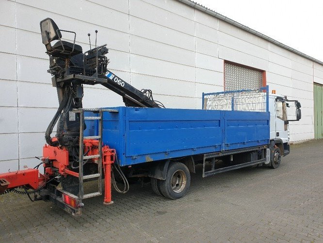 משאית מנוף, משאית צד נופל/ שטוחה Iveco EuroCargo 80E 18 4x2 Euro Cargo ML 80 E 18, Hiab Kran 060-2: תמונה 10