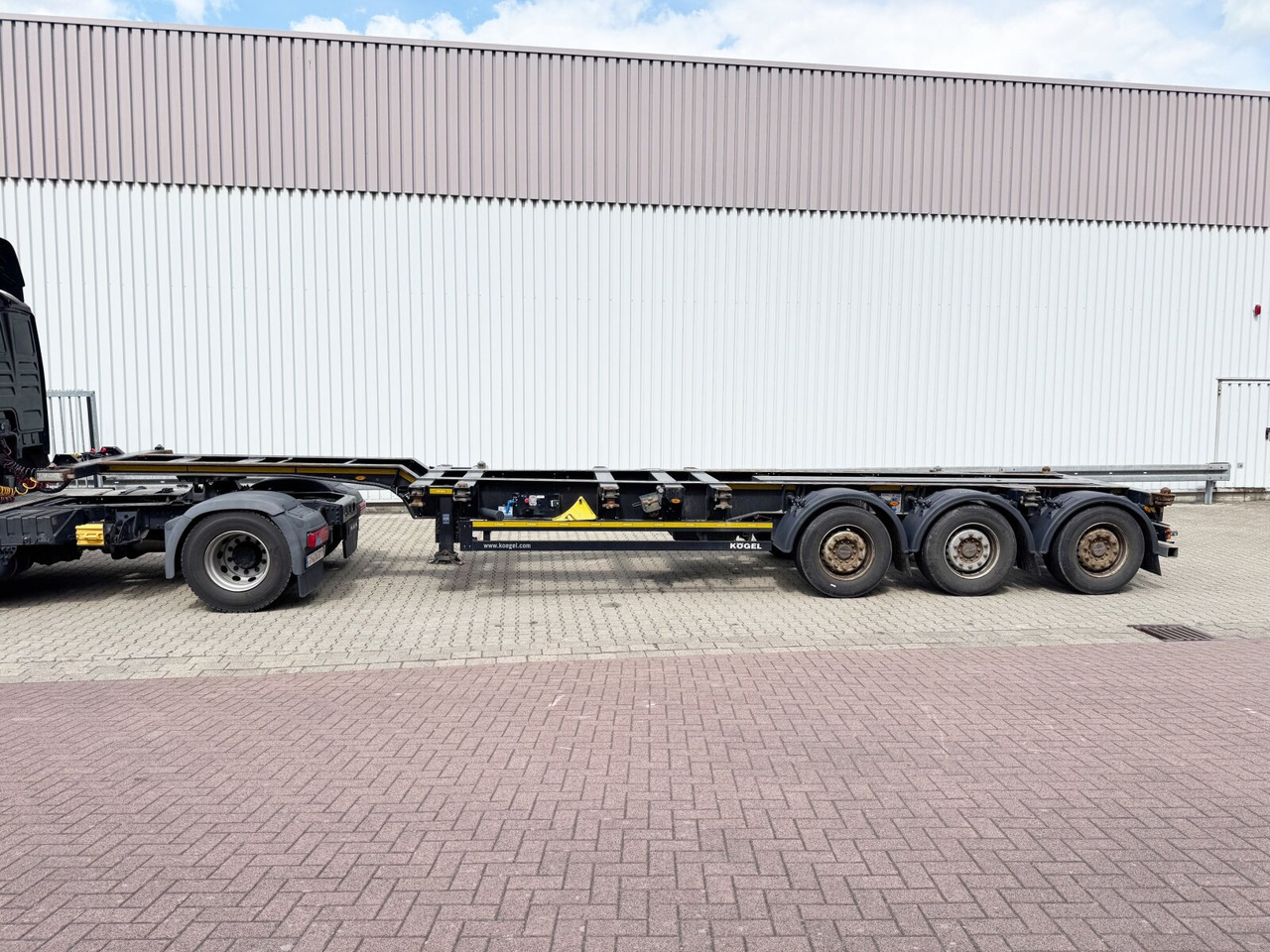 סמיטריילר Kögel Port 45 Simplex Container-Chassis Port 45 Simplex, Container-Chassis, 20/2x20/30/40/45 Fuß, ausziehbar: תמונה 7