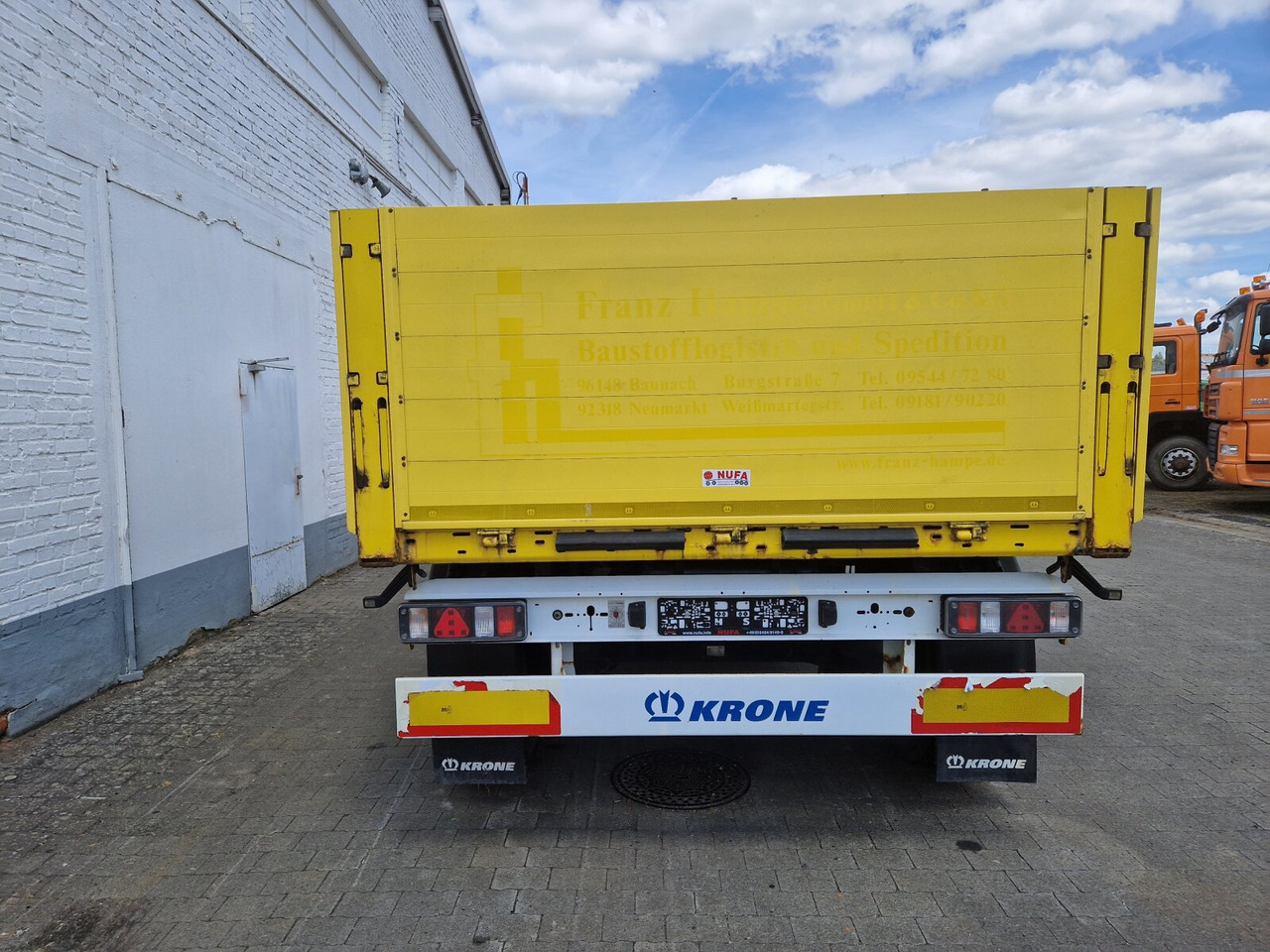 Krone AZP 18 AZP 18 Baustoffanhänger, 5x VORHANDEN! - קרון נגרר צד נופל/ שטוח: תמונה 5 Krone AZP 18 AZP 18 Baustoffanhänger, 5x VORHANDEN! - קרון נגרר צד נופל/ שטוח: תמונה 5