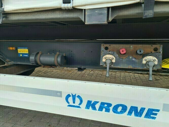קרון נגרר מוביל מכולות/ החלפת גוף Krone AZW AZW 18, BDF: תמונה 6
