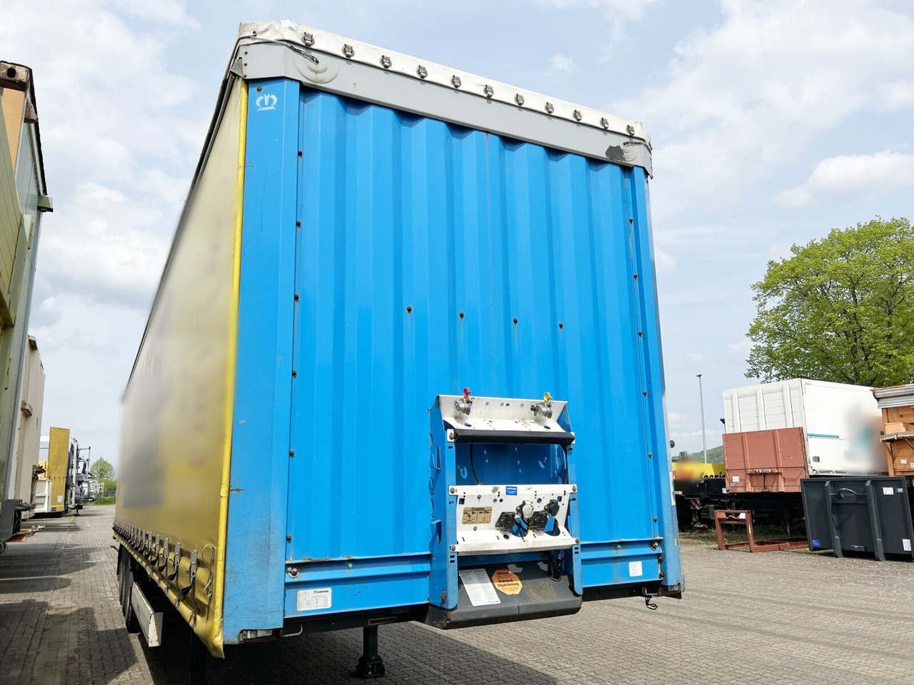 סמיטריילר עם וילונות צד Krone SDP 27 SDP 27 , Edscha-Verdeck: תמונה 11