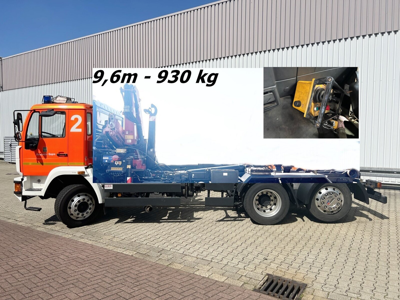 MAN 25/18.284 6x2-4 LL 25/18.284 6x2-4 LL,Kran HMF 1113 K3, Funk, Retarder - משאית הרמת וו, משאית מנוף: תמונה 1 MAN 25/18.284 6x2-4 LL 25/18.284 6x2-4 LL,Kran HMF 1113 K3, Funk, Retarder - משאית הרמת וו, משאית מנוף: תמונה 1