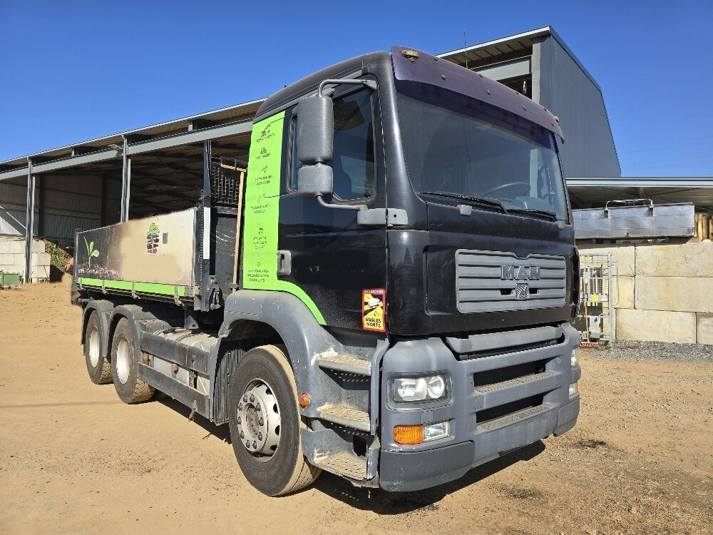 MAN TGA 26.363 6x4 BB TGA 26.363 6x4 BB, 3-S-Alukipper - מזהיר, משאית מנוף: תמונה 1 MAN TGA 26.363 6x4 BB TGA 26.363 6x4 BB, 3-S-Alukipper - מזהיר, משאית מנוף: תמונה 1