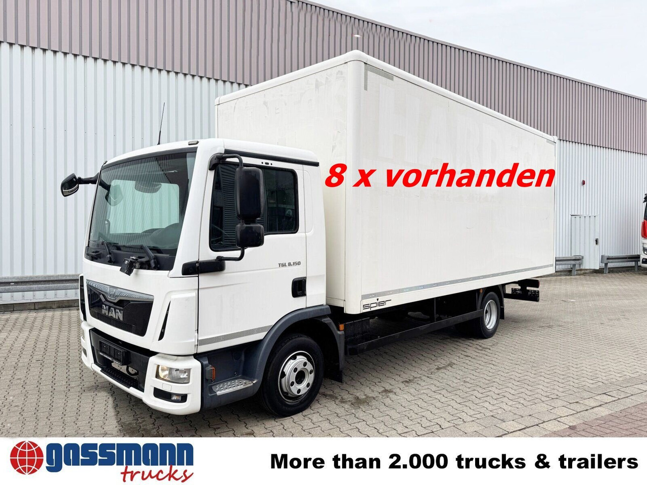 MAN TGL 8.150/180 4x2 BL TGL 8.150/180 4x2 BL, Möbelkoffer mit Rolltor - משאית תיבה: תמונה 1 MAN TGL 8.150/180 4x2 BL TGL 8.150/180 4x2 BL, Möbelkoffer mit Rolltor - משאית תיבה: תמונה 1