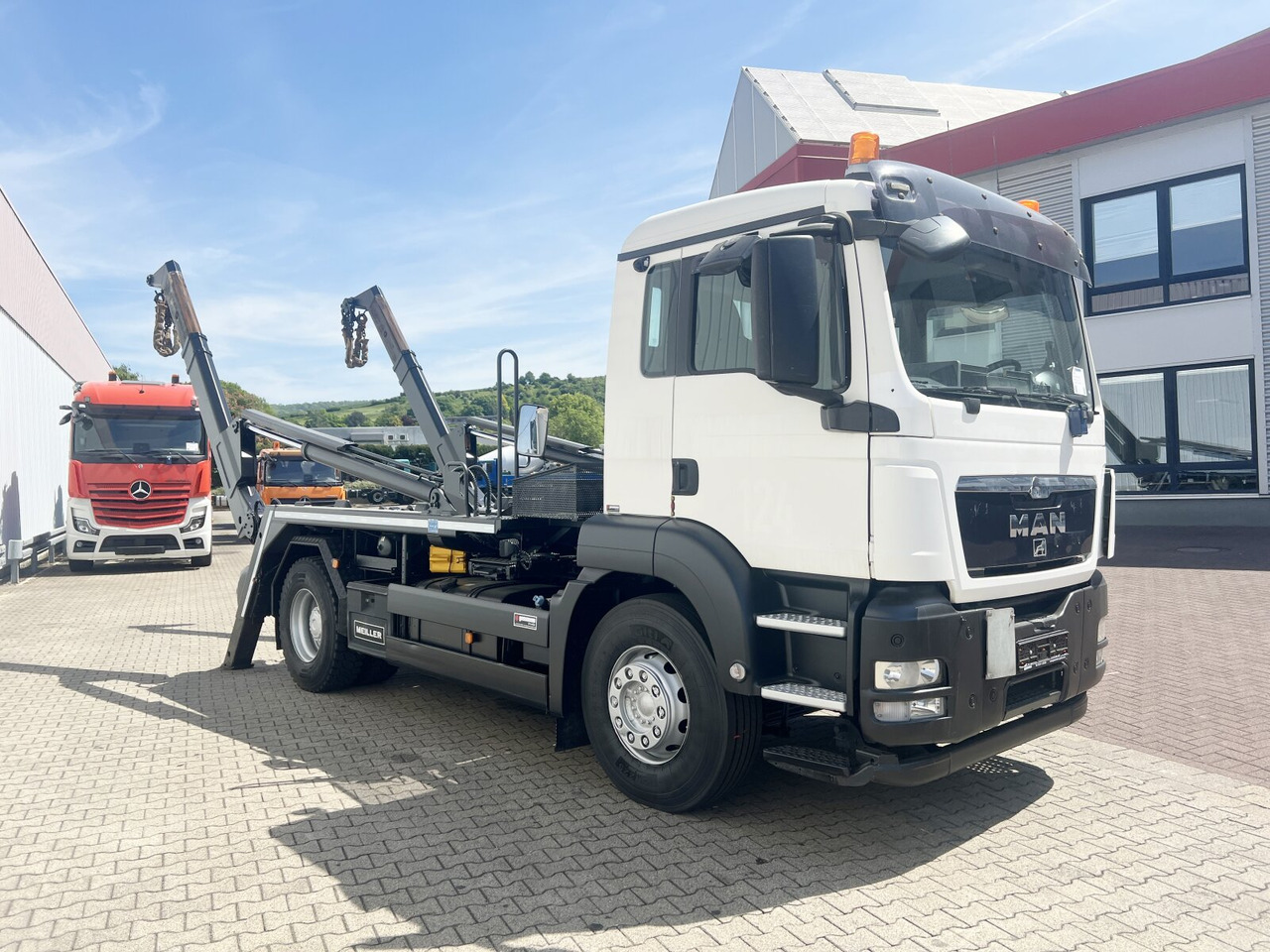 משאית דילוג העמסה MAN TGS 18.320 4x2 BB TGS 18.320 4x2 BB, Tele-Absetzer: תמונה 8