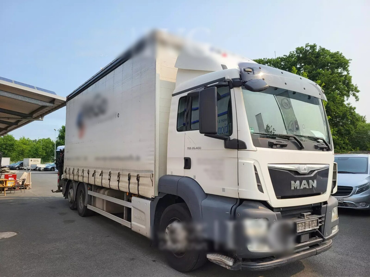 MAN TGS 26.400 6x2-4 LL TGS 26.400 6x2-4 LL, Lenk-/Lift, Edscha, Heckkran Palfinger PK23002-C + Jib PJ060A, Funk - משאית וילונות צד, משאית מנוף: תמונה 1 MAN TGS 26.400 6x2-4 LL TGS 26.400 6x2-4 LL, Lenk-/Lift, Edscha, Heckkran Palfinger PK23002-C + Jib PJ060A, Funk - משאית וילונות צד, משאית מנוף: תמונה 1