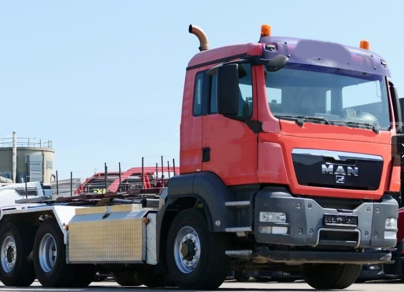 MAN TGS 26.480 6x4H-4 BL TGS 26.480 6x4H-4 BL, Multilift Abroller HydroDrive, Lenk-/Liftachse, Wechselfahrzeug - משאית הרמת וו: תמונה 1 MAN TGS 26.480 6x4H-4 BL TGS 26.480 6x4H-4 BL, Multilift Abroller HydroDrive, Lenk-/Liftachse, Wechselfahrzeug - משאית הרמת וו: תמונה 1