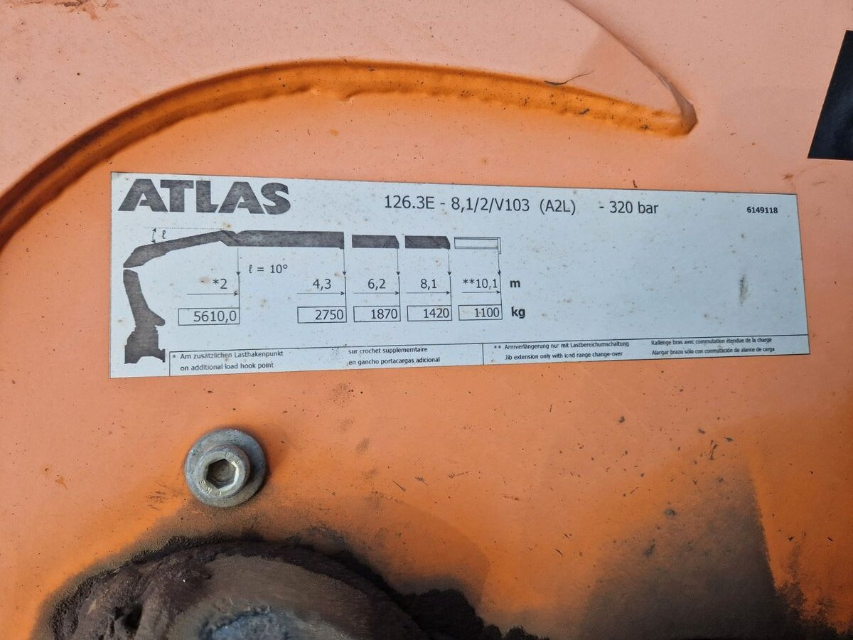 MAN TGS 28.440 6x2-4 BL TGS 28.440 6x2-4 BL, Atlas Kran VDL Abrollanlage, Funk, Lenk-Liftachse - משאית הרמת וו, משאית מנוף: תמונה 3 MAN TGS 28.440 6x2-4 BL TGS 28.440 6x2-4 BL, Atlas Kran VDL Abrollanlage, Funk, Lenk-Liftachse - משאית הרמת וו, משאית מנוף: תמונה 3