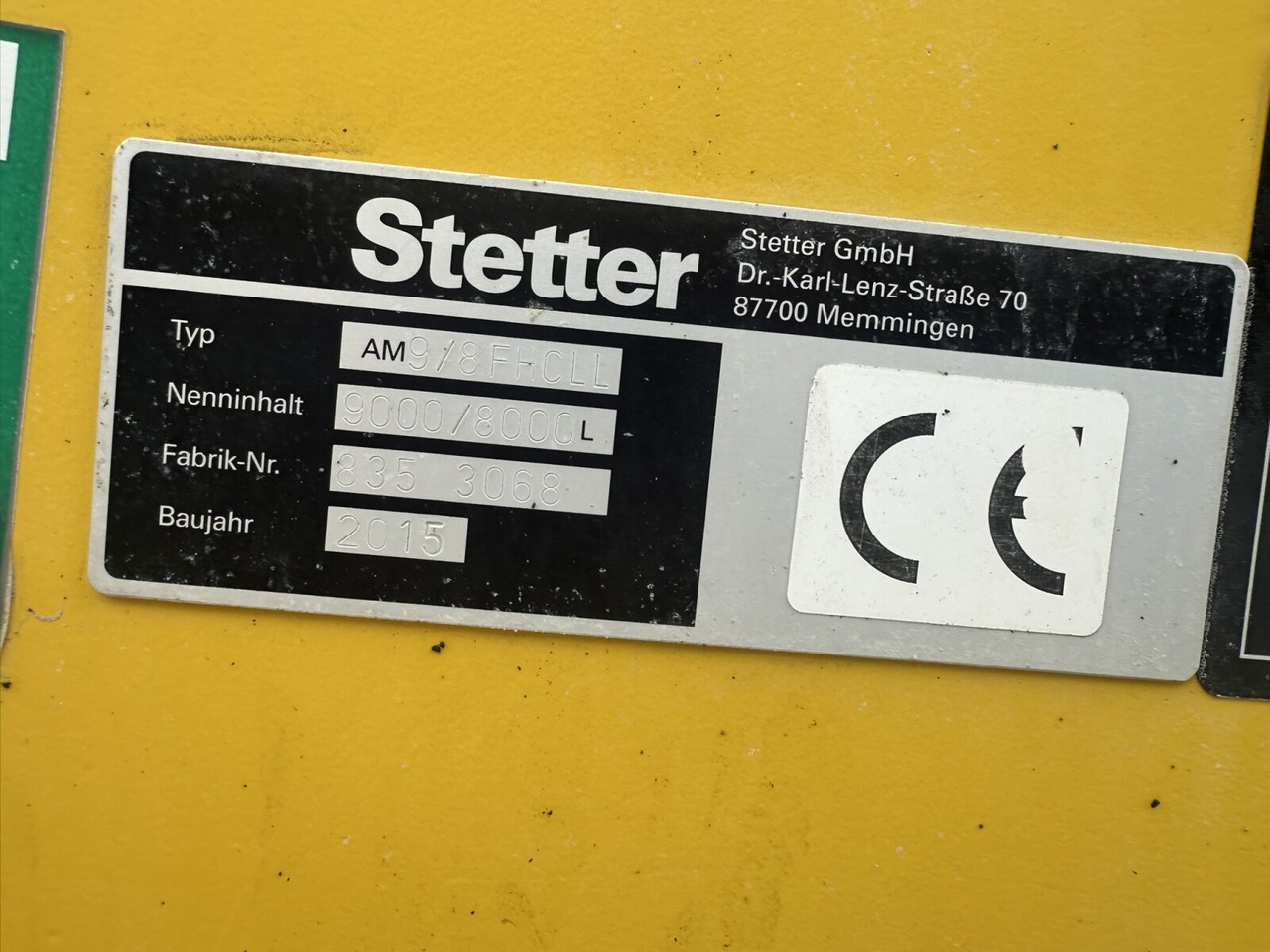 MAN TGS 32.400 8X4 BB TGS 32.400 8x4 BB, Stetter ca. 9m³ - משאית מערבלת בטון: תמונה 5 MAN TGS 32.400 8X4 BB TGS 32.400 8x4 BB, Stetter ca. 9m³ - משאית מערבלת בטון: תמונה 5