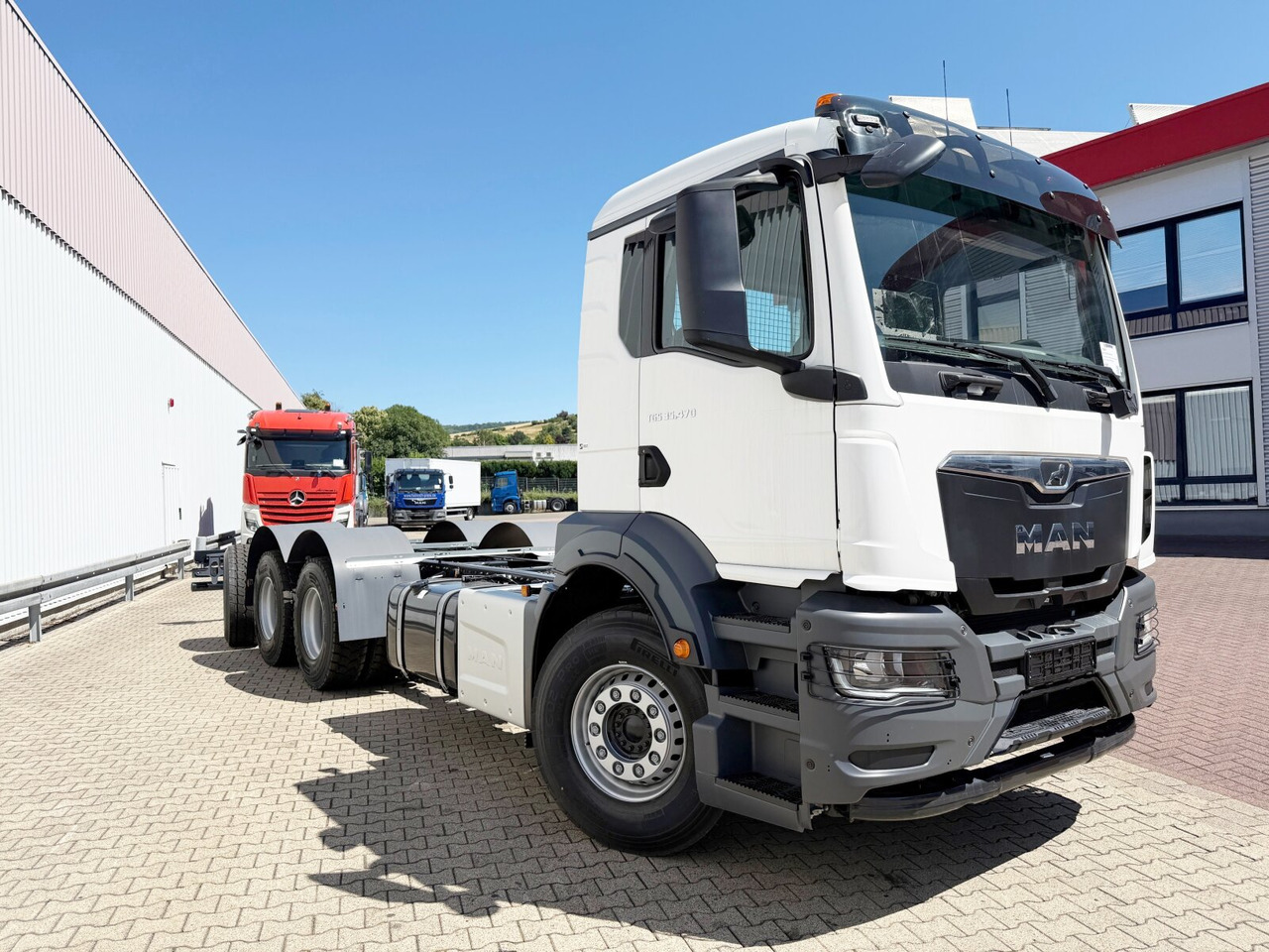 חָדָשׁ משאית הרמת וו MAN TGS 35.470 8x4-4 BL TGS 35.470 8x4-4 BL, Lenk-/Liftachse, Navi, Motorabtrieb: תמונה 10