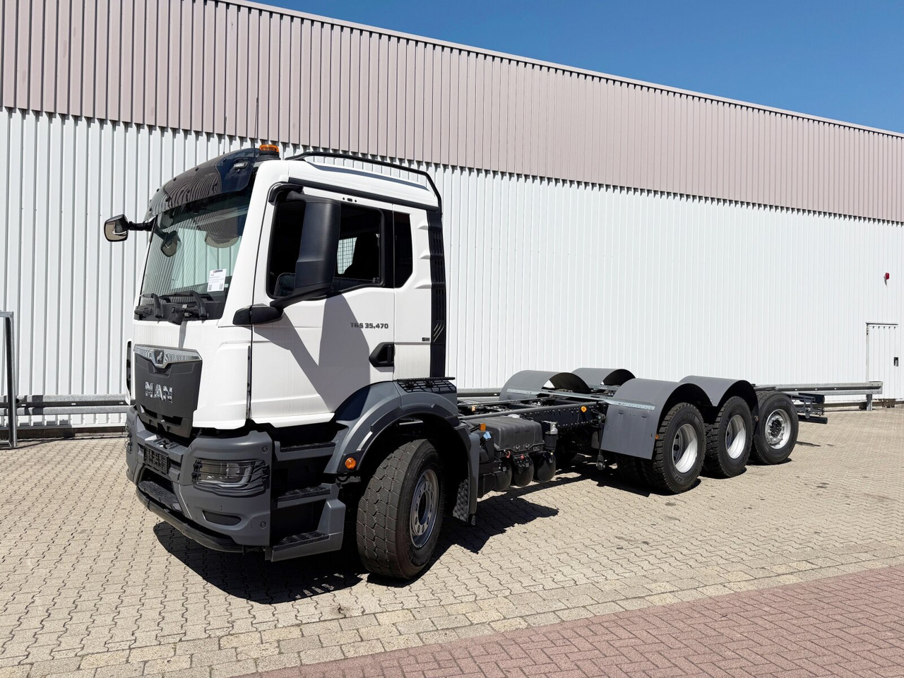 חָדָשׁ משאית הרמת וו MAN TGS 35.470 8x4-4 BL TGS 35.470 8x4-4 BL, Lenk-/Liftachse, Navi, Motorabtrieb: תמונה 8