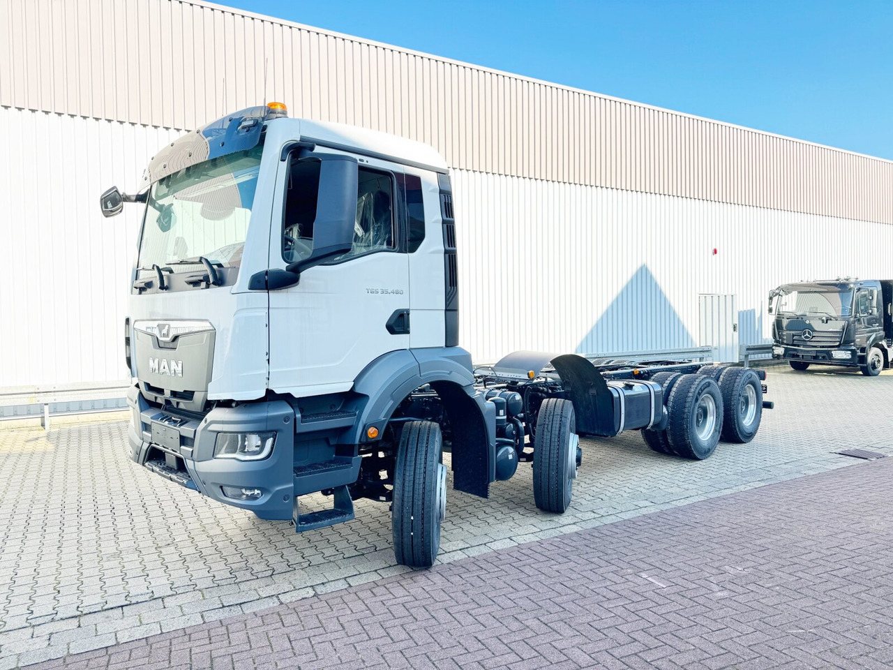 חָדָשׁ מסיר פסולת MAN TGS 35.480 8x6H BL CH TGS 35.480 8x6H BL CH, HydroDrive, Navi, Meiller Stahlmulde 18m³: תמונה 8