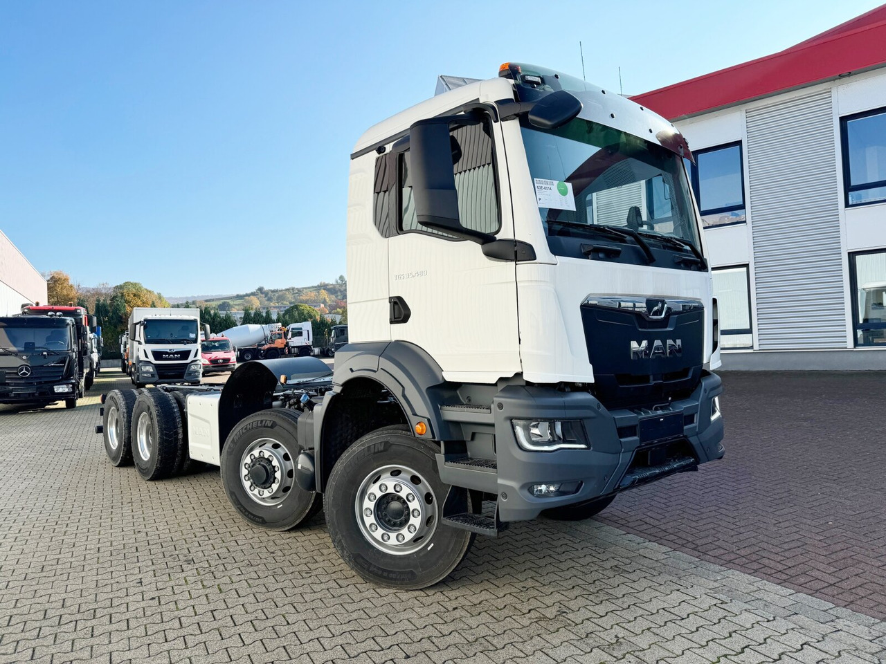 הַחכָּרָה MAN TGS 35.480 8x6H BL CH TGS 35.480 8x6H BL CH, HydroDrive, Navi, Nebenantrieb MAN TGS 35.480 8x6H BL CH TGS 35.480 8x6H BL CH, HydroDrive, Navi, Nebenantrieb: תמונה 7