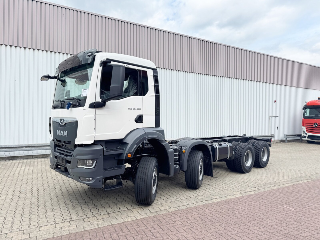 חָדָשׁ מזהיר MAN TGS 35.480 8x8 BB CH TGS 35.480 8x8 BB CH, Hohe Bauart, Nebenantrieb: תמונה 8