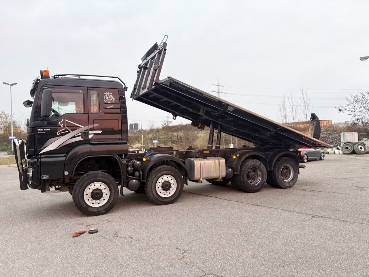 MAN TGS 35.500 8x8 BB TGS 35.500 8x8 BB, Meiller Bordmatik - מזהיר: תמונה 5 MAN TGS 35.500 8x8 BB TGS 35.500 8x8 BB, Meiller Bordmatik - מזהיר: תמונה 5