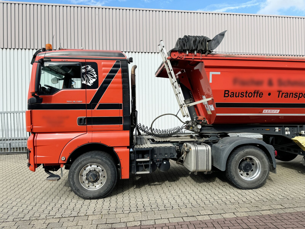 יחידת טרקטור MAN TGX 18.500 4X4H BLS TGX 18.500 4X4H BLS, PriTarder, HydroDrive, Kipphydraulik: תמונה 12