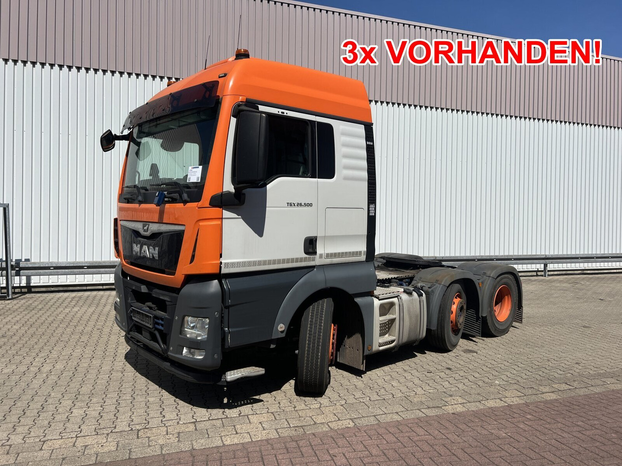 MAN TGX 26.500 6X2/4 BLS TGX 26.500 6X2/4 BLS, Intarder, Vorlauflenk-/lift, XXL-Fahrerhaus, 70t - יחידת טרקטור: תמונה 1 MAN TGX 26.500 6X2/4 BLS TGX 26.500 6X2/4 BLS, Intarder, Vorlauflenk-/lift, XXL-Fahrerhaus, 70t - יחידת טרקטור: תמונה 1