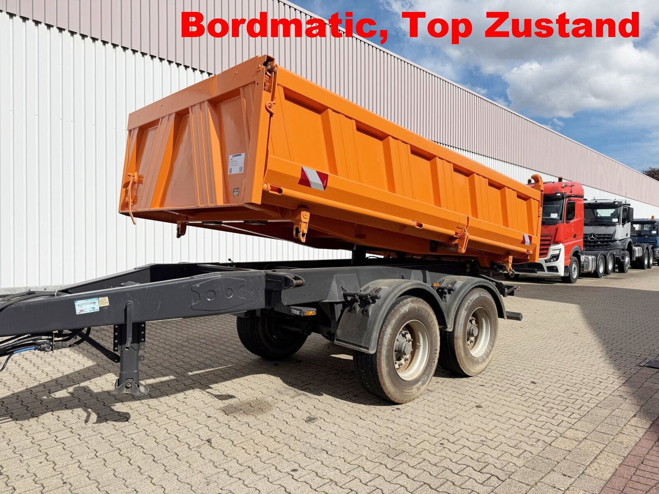 Meiller MZDA 18/21 MZDA 18/21, Bordmatik - קרון נגרר עם מזהיר: תמונה 1 Meiller MZDA 18/21 MZDA 18/21, Bordmatik - קרון נגרר עם מזהיר: תמונה 1