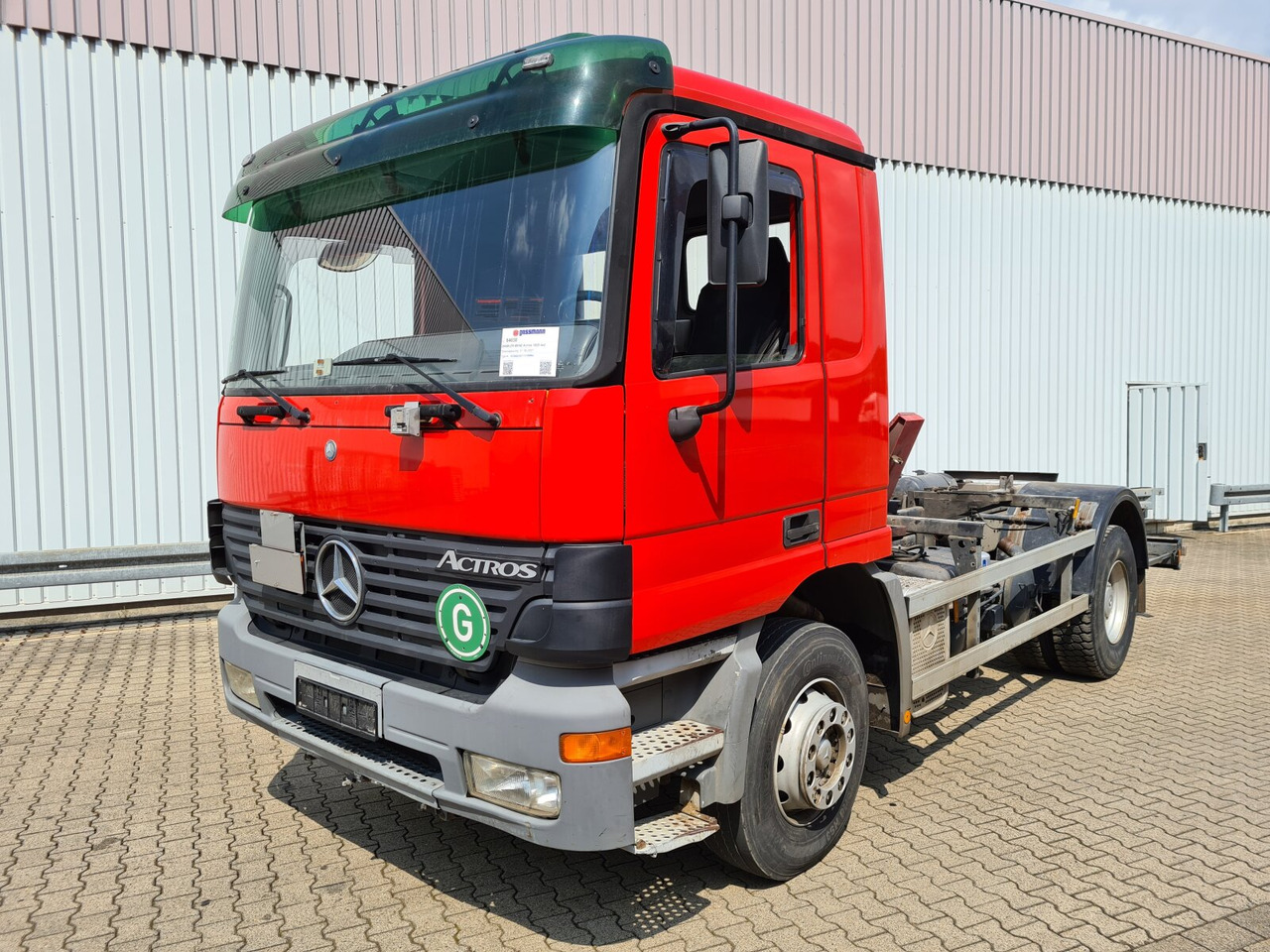 Mercedes-Benz Actros 1835 K 4x2 Actros 1835 K 4x2 - משאית עם שלדת תא: תמונה 1 Mercedes-Benz Actros 1835 K 4x2 Actros 1835 K 4x2 - משאית עם שלדת תא: תמונה 1