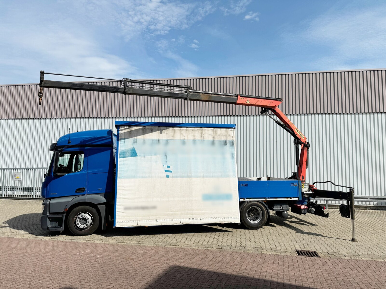 משאית מנוף Mercedes-Benz Actros 1836 L 4x2 Actros 1836 L 4x2, Glastransporter, Heckkran Palfinger Pk 12002-EH, Funk: תמונה 13