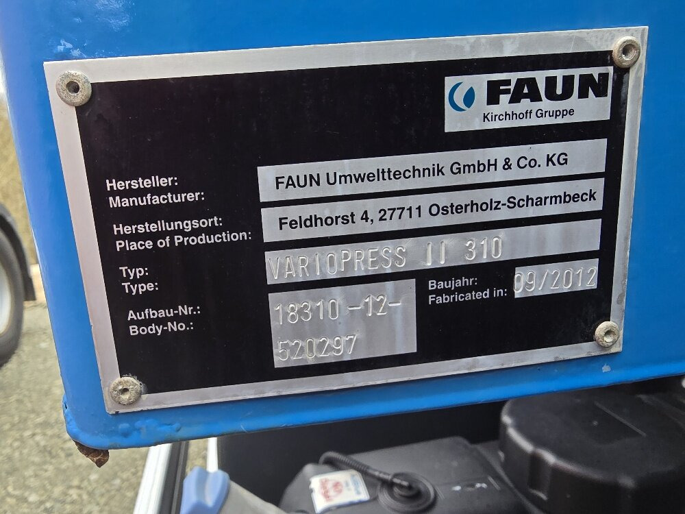 Mercedes-Benz Actros 2032 LA/36/4x4 Actros 2032 LA/36/4x4, Faun Variopress 310, 10m³, Zöller Schüttung - משאית אשפה: תמונה 4 Mercedes-Benz Actros 2032 LA/36/4x4 Actros 2032 LA/36/4x4, Faun Variopress 310, 10m³, Zöller Schüttung - משאית אשפה: תמונה 4