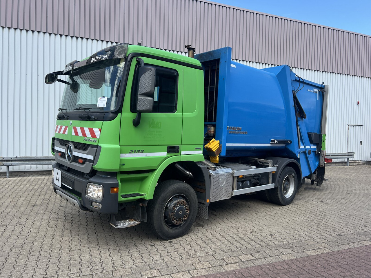Mercedes-Benz Actros 2032 LA 4x4 Actros 2032 LA 4x4, Faun Variopress 310 ca. 10m³, Zöller Schüttung - משאית אשפה: תמונה 1 Mercedes-Benz Actros 2032 LA 4x4 Actros 2032 LA 4x4, Faun Variopress 310 ca. 10m³, Zöller Schüttung - משאית אשפה: תמונה 1