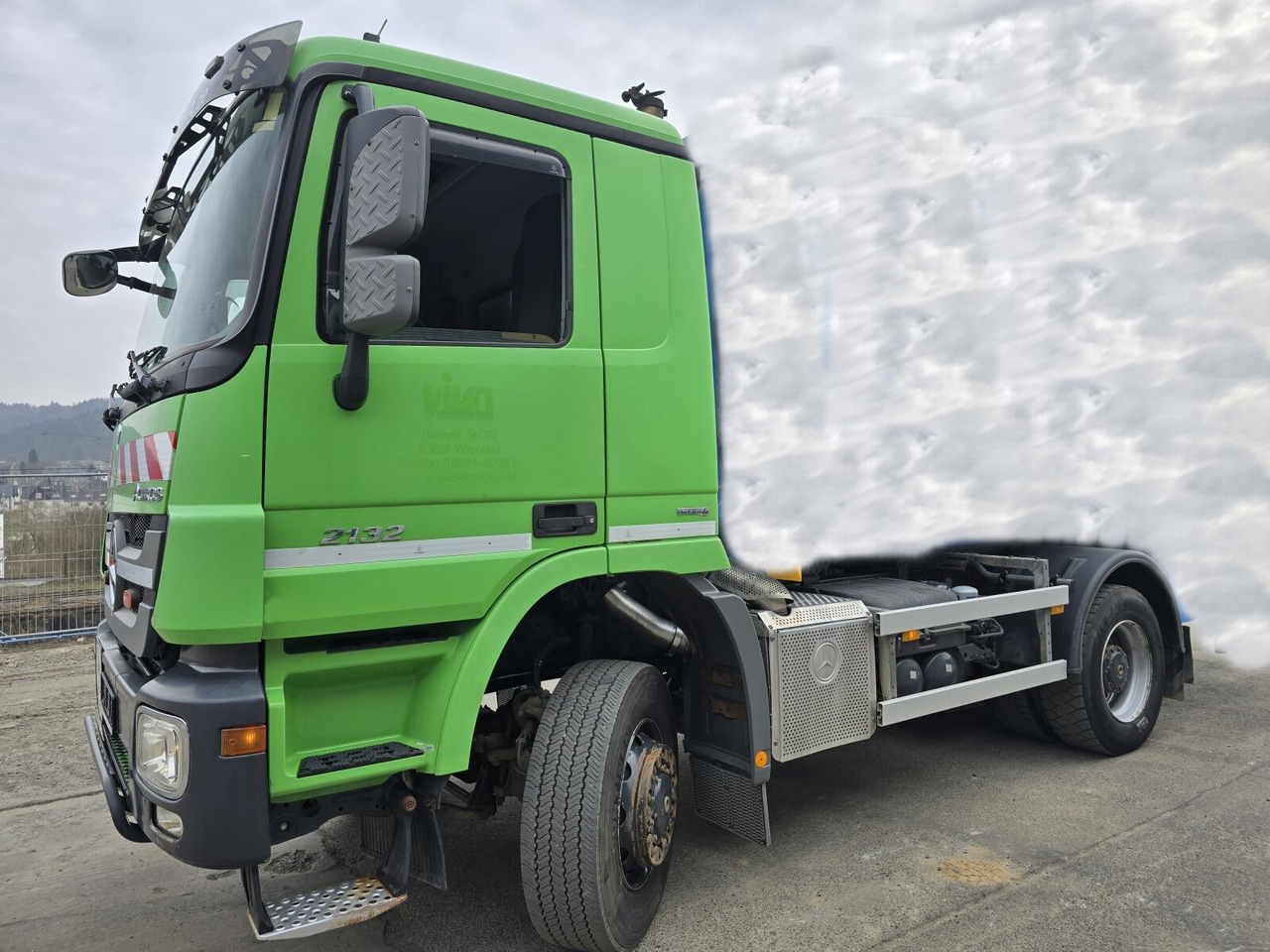 משאית עם שלדת תא Mercedes-Benz Actros 2032 LA 4x4 Actros 2032 LA 4x4/ Rdstand 3.600 mm: תמונה 7