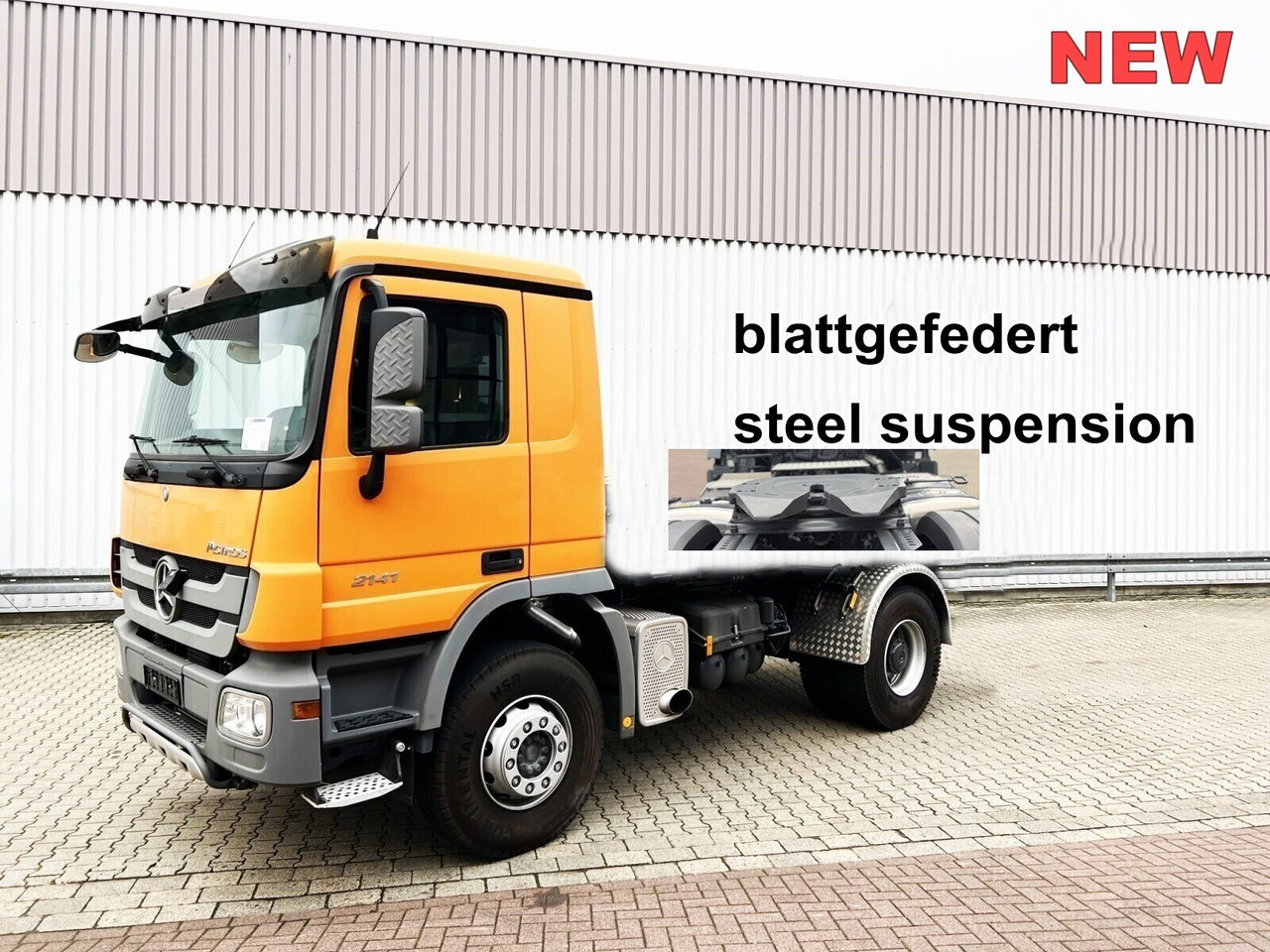 Mercedes-Benz Actros 2141 K 4x2 Actros 2141 K 4x2 - יחידת טרקטור: תמונה 1 Mercedes-Benz Actros 2141 K 4x2 Actros 2141 K 4x2 - יחידת טרקטור: תמונה 1