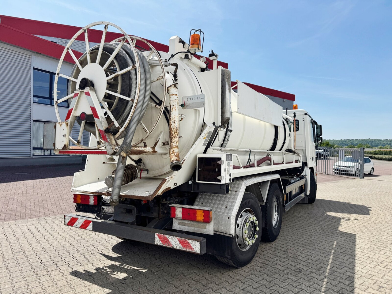 משאית Mercedes-Benz Actros 2541 L 6x2 Actros 2541 L 6x2, Müller Saug-/Spülwagen ca. 12m³, Widi-Platte, Lift-/Lenkachse: תמונה 15