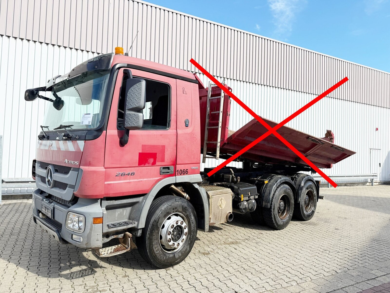 Mercedes-Benz Actros 2646 K 6x4 Actros 2646 K 6x4, Retarder - משאית עם שלדת תא: תמונה 1 Mercedes-Benz Actros 2646 K 6x4 Actros 2646 K 6x4, Retarder - משאית עם שלדת תא: תמונה 1