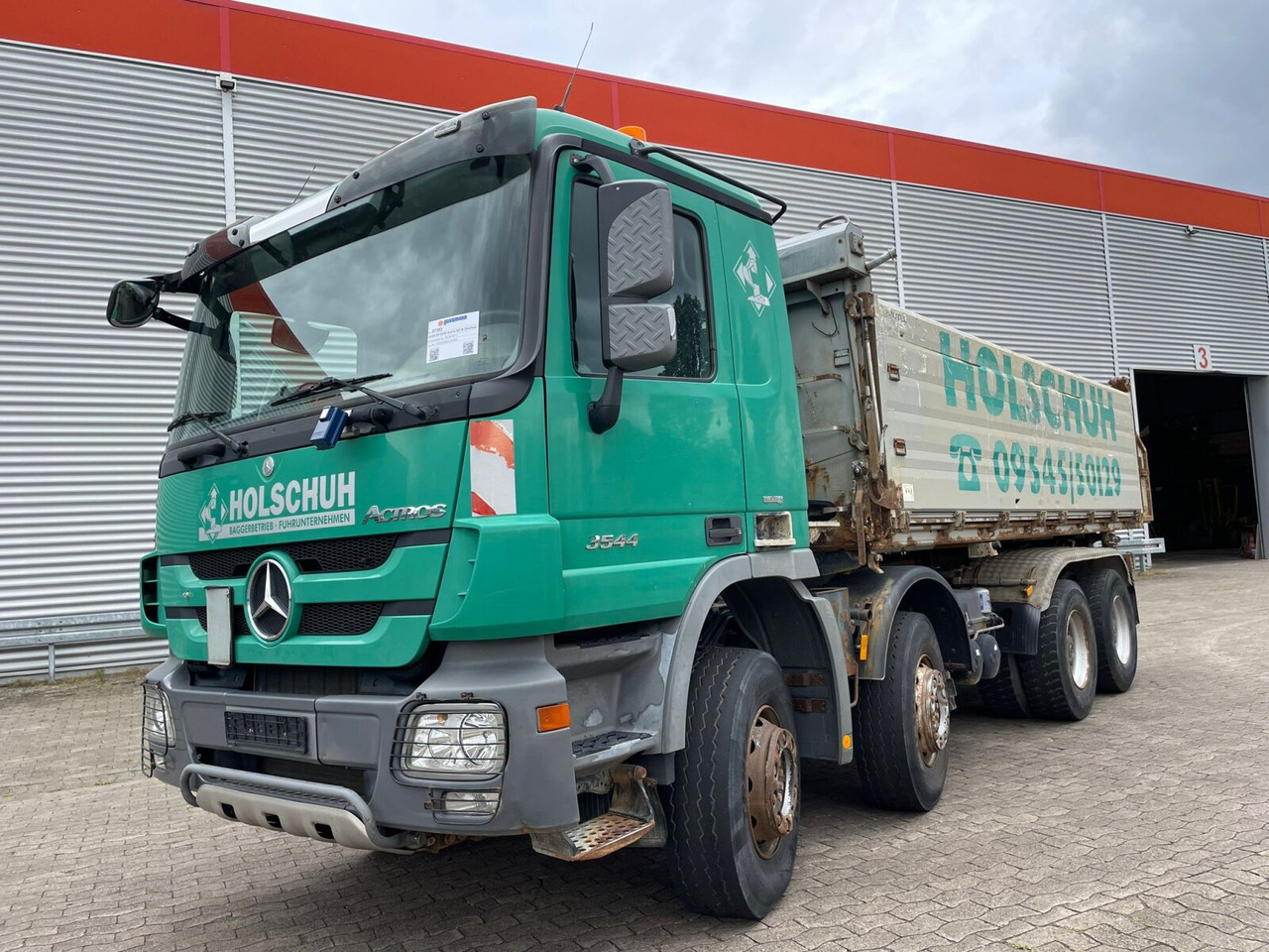 Mercedes-Benz Actros MP III 3544/8x4/4 Actros MP III 3544/8x4/4, 3 Pedale - מזהיר: תמונה 1 Mercedes-Benz Actros MP III 3544/8x4/4 Actros MP III 3544/8x4/4, 3 Pedale - מזהיר: תמונה 1