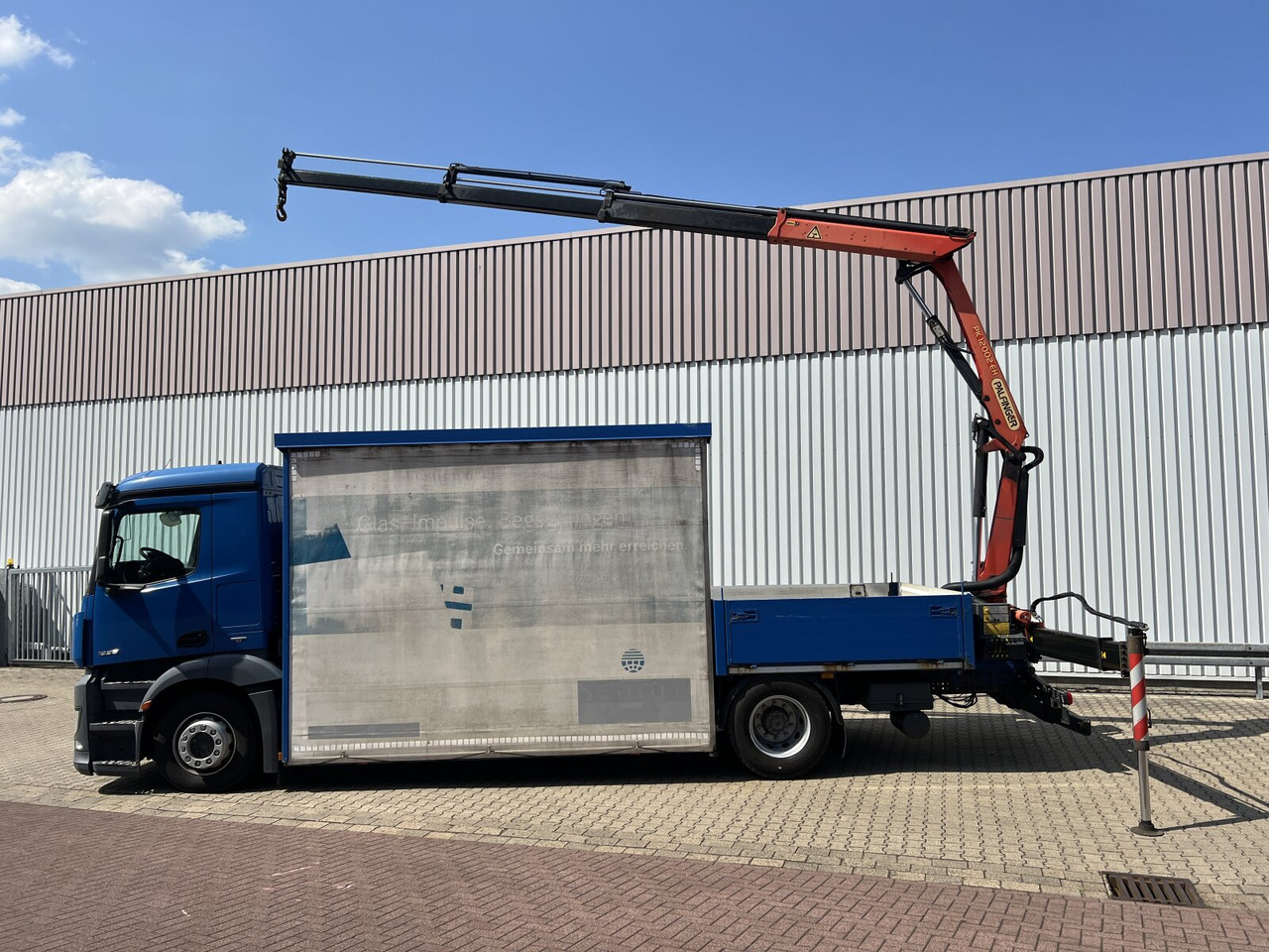 משאית מנוף Mercedes-Benz Antos 1836 L 4x2 Antos 1836 L 4x2, Glastransporter, Heckkran Palfinger Pk 12002-EH, Funk: תמונה 12