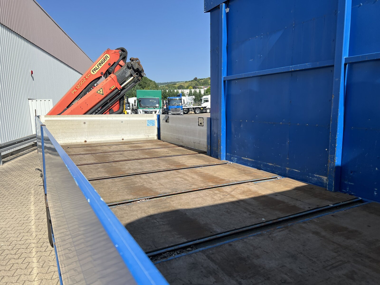 משאית מנוף Mercedes-Benz Antos 1836 L 4x2 Antos 1836 L 4x2, Glastransporter, Heckkran Palfinger Pk 12002-EH, Funk: תמונה 15