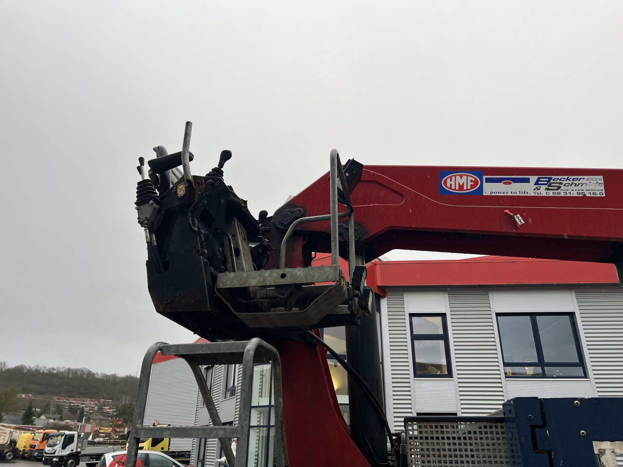 Mercedes-Benz Antos 2540 L 6x2 Antos 2540 L 6x2, Lenkachse, HMF 2110-L3 Heckkran - משאית מנוף, משאית צד נופל/ שטוחה: תמונה 4 Mercedes-Benz Antos 2540 L 6x2 Antos 2540 L 6x2, Lenkachse, HMF 2110-L3 Heckkran - משאית מנוף, משאית צד נופל/ שטוחה: תמונה 4