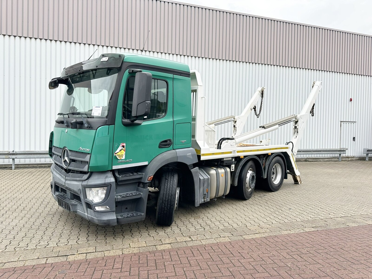 Mercedes-Benz Antos 2540 L 6x2 Antos 2540 L 6x2, Vorlauflenk-/Liftachse, Teleabsetzer - משאית דילוג העמסה: תמונה 1 Mercedes-Benz Antos 2540 L 6x2 Antos 2540 L 6x2, Vorlauflenk-/Liftachse, Teleabsetzer - משאית דילוג העמסה: תמונה 1