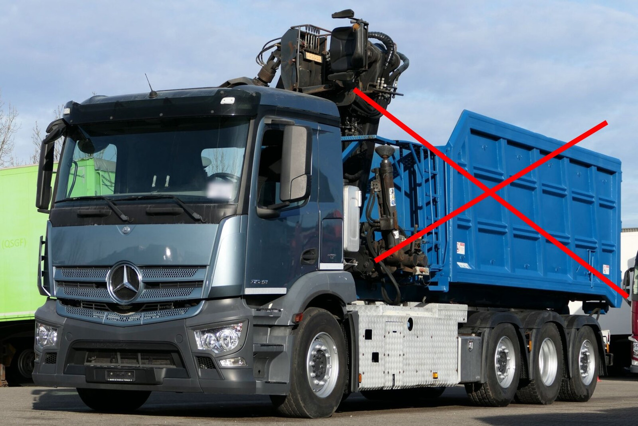 Mercedes-Benz Antos 3543 L 8x2/6 Antos 3543 L 8x2/6, Retarder, 2x Lenkachse, Motorabtrieb, AT-Motor - משאית הרמת וו: תמונה 1 Mercedes-Benz Antos 3543 L 8x2/6 Antos 3543 L 8x2/6, Retarder, 2x Lenkachse, Motorabtrieb, AT-Motor - משאית הרמת וו: תמונה 1