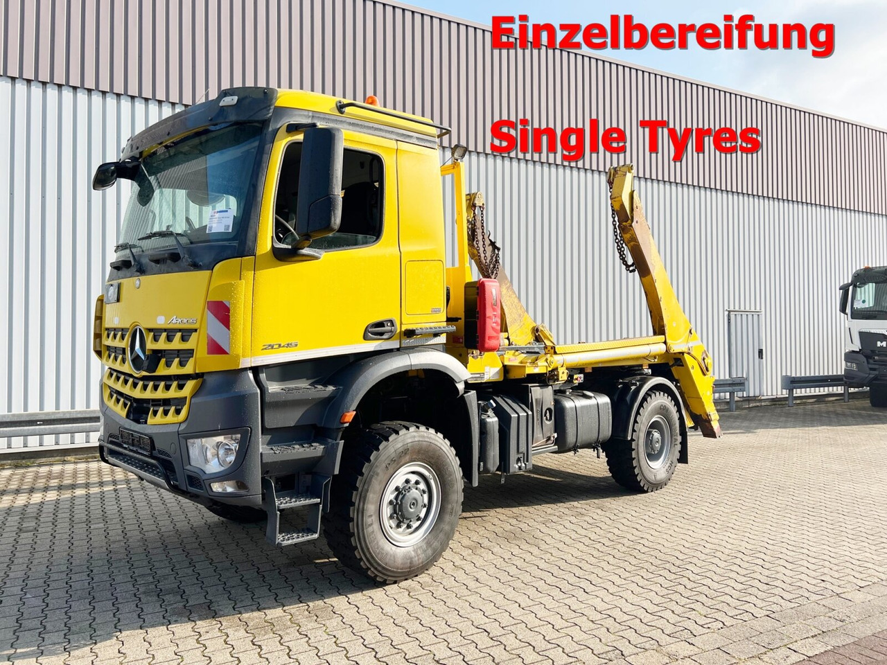 Mercedes-Benz Arocs 2045 AK 4x4 Arocs 2045 AK 4x4, GROUNDER, Funk - משאית דילוג העמסה: תמונה 1 Mercedes-Benz Arocs 2045 AK 4x4 Arocs 2045 AK 4x4, GROUNDER, Funk - משאית דילוג העמסה: תמונה 1