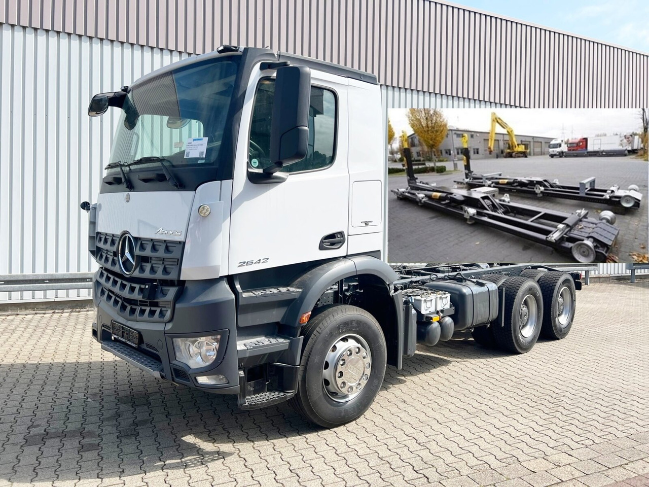 Mercedes-Benz Arocs 2642/45 K 6x4 Arocs 2642/45 K 6x4/33 , Retarder, Motorabtrieb - משאית הרמת וו: תמונה 1 Mercedes-Benz Arocs 2642/45 K 6x4 Arocs 2642/45 K 6x4/33 , Retarder, Motorabtrieb - משאית הרמת וו: תמונה 1