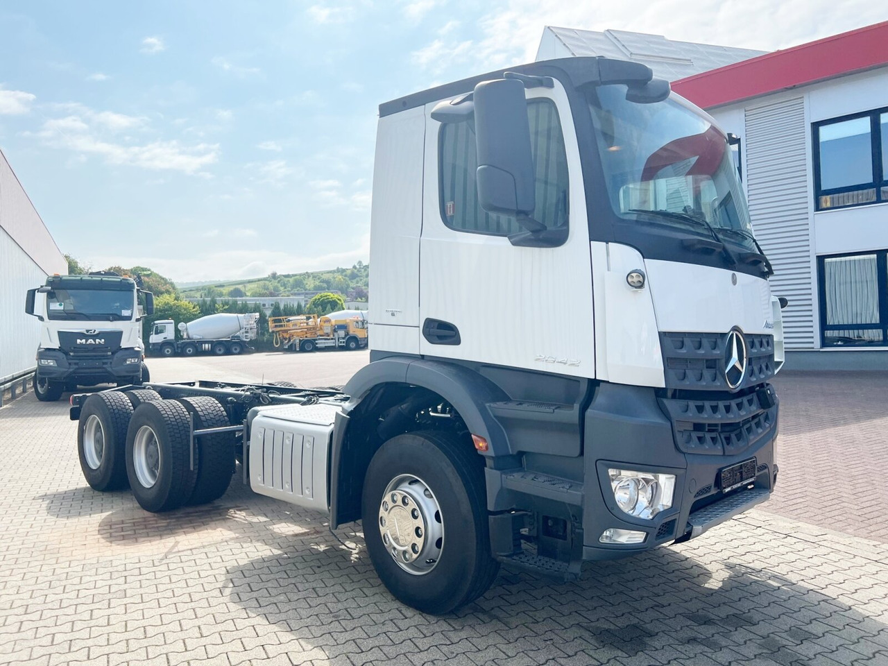 משאית עם שלדת תא Mercedes-Benz Arocs 2642 K 6x4 Arocs 2642 K 6x4, Retarder, Motorabtrieb: תמונה 8