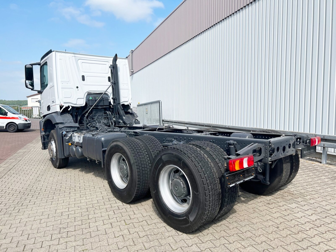 משאית עם שלדת תא Mercedes-Benz Arocs 2642 K 6x4 Arocs 2642 K 6x4, Retarder, Motorabtrieb: תמונה 11