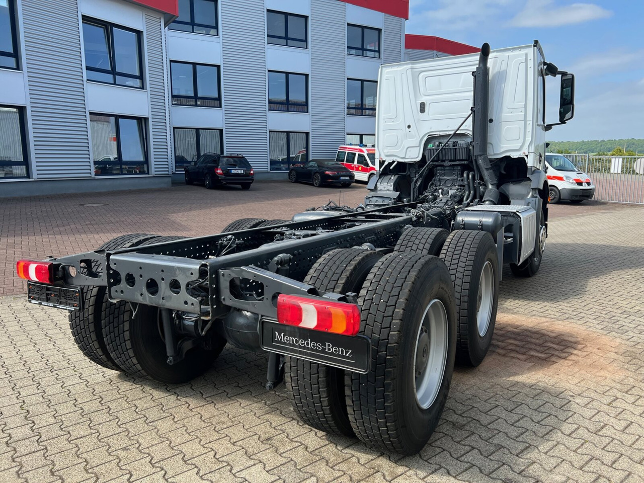 משאית עם שלדת תא Mercedes-Benz Arocs 2642 K 6x4 Arocs 2642 K 6x4, Retarder, Motorabtrieb: תמונה 9