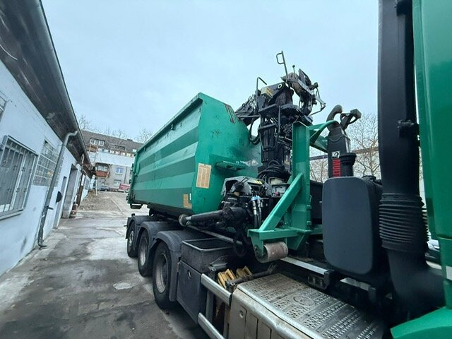 Mercedes-Benz Arocs 3240 L 8x4 ENA Arocs 3240 L 8x4 ENA, Lenk-/Liftachse, Navi, Hiab Abrollkipper - משאית הרמת וו: תמונה 3 Mercedes-Benz Arocs 3240 L 8x4 ENA Arocs 3240 L 8x4 ENA, Lenk-/Liftachse, Navi, Hiab Abrollkipper - משאית הרמת וו: תמונה 3