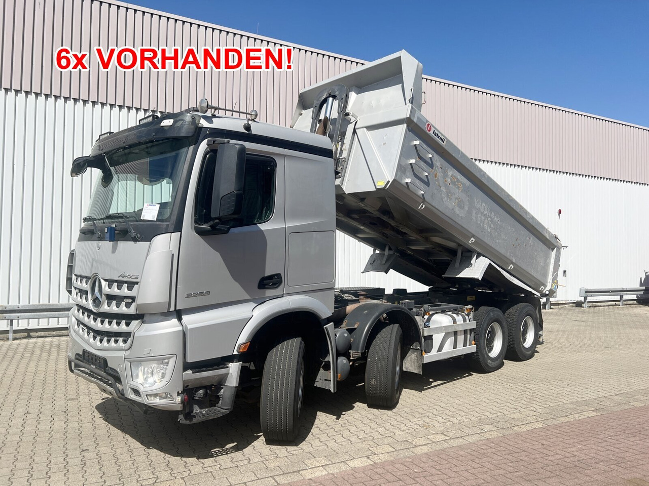 Mercedes-Benz Arocs 3251 LK 8x4/4 Arocs 3251 LK 8x4/4, Retarder, Stahlmulde ca. 15m³, hydr. Heckklappe - מסיר פסולת: תמונה 1 Mercedes-Benz Arocs 3251 LK 8x4/4 Arocs 3251 LK 8x4/4, Retarder, Stahlmulde ca. 15m³, hydr. Heckklappe - מסיר פסולת: תמונה 1